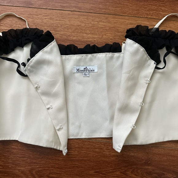 MIRROR PALAIS RUFFLE CORSET - Picture 6 of 11